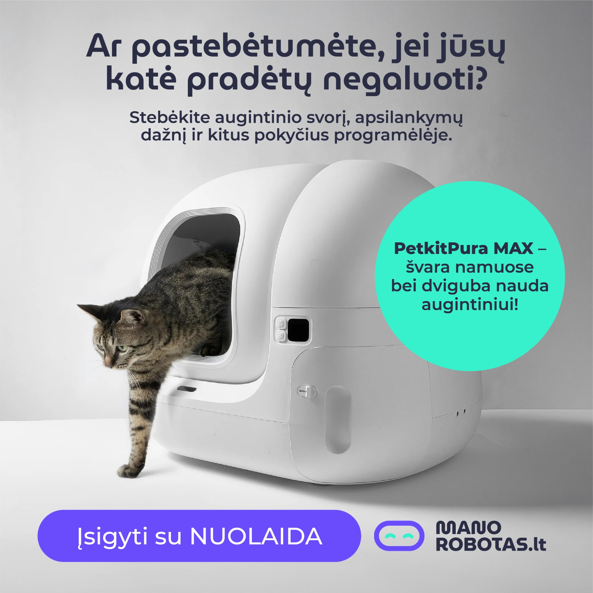 manorobotas.lt Facebook ad