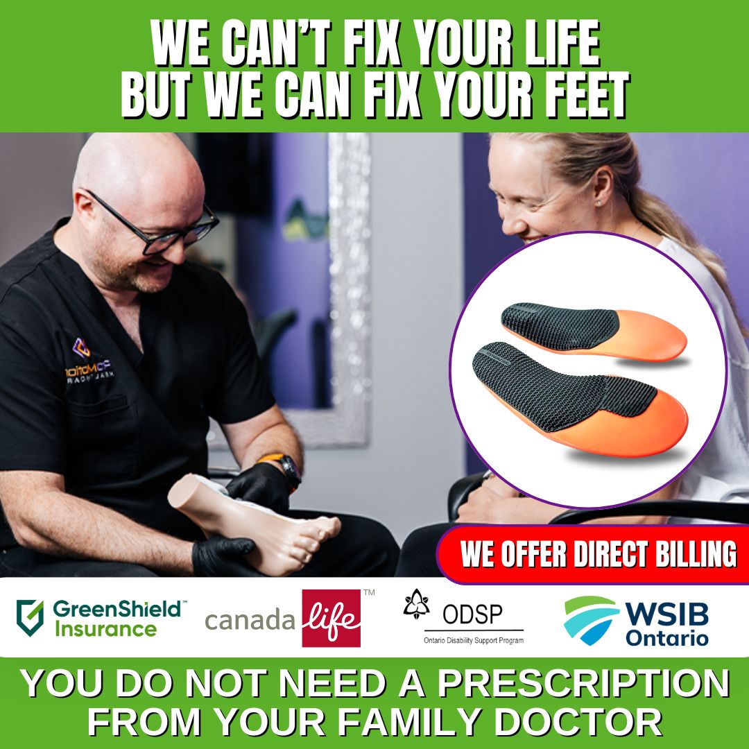 Pro Motion Healthcare - 3D Orthotics & Physiotherapy Facebook ad: Walk Pain-Free with Our FREE 3D Foot Analysis