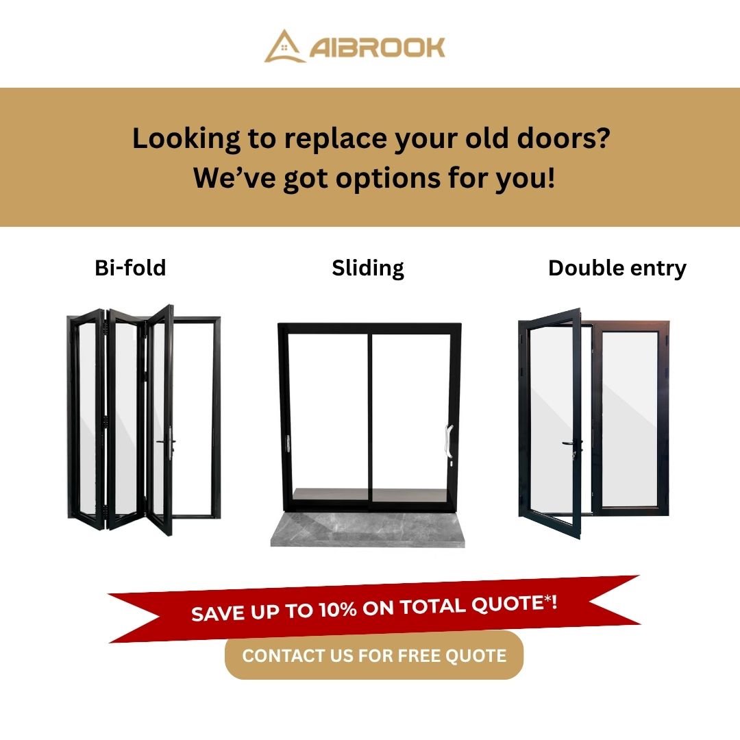 Aibrook Window Supply And Service Facebook ad: Upgrade Your Old Windows & Doors in Auckland