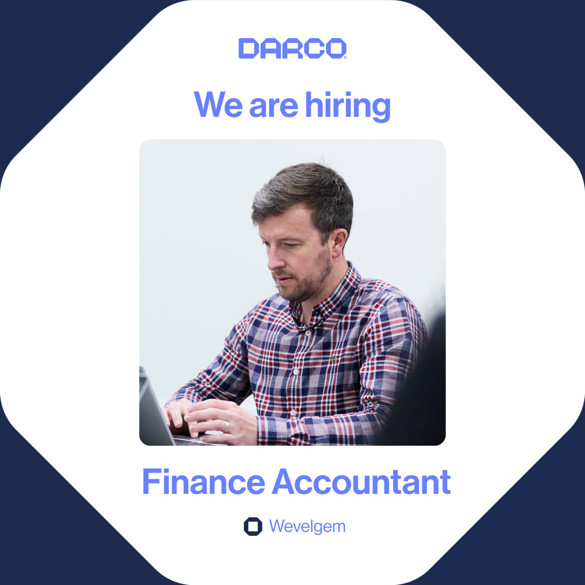 Darco Facebook ad: Vacature: Finance Accountant bij Darco
