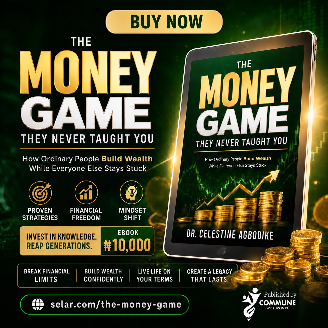Commune Writers Facebook ad: Buy The Money Game They Never Taught You (ebook) byβ¦