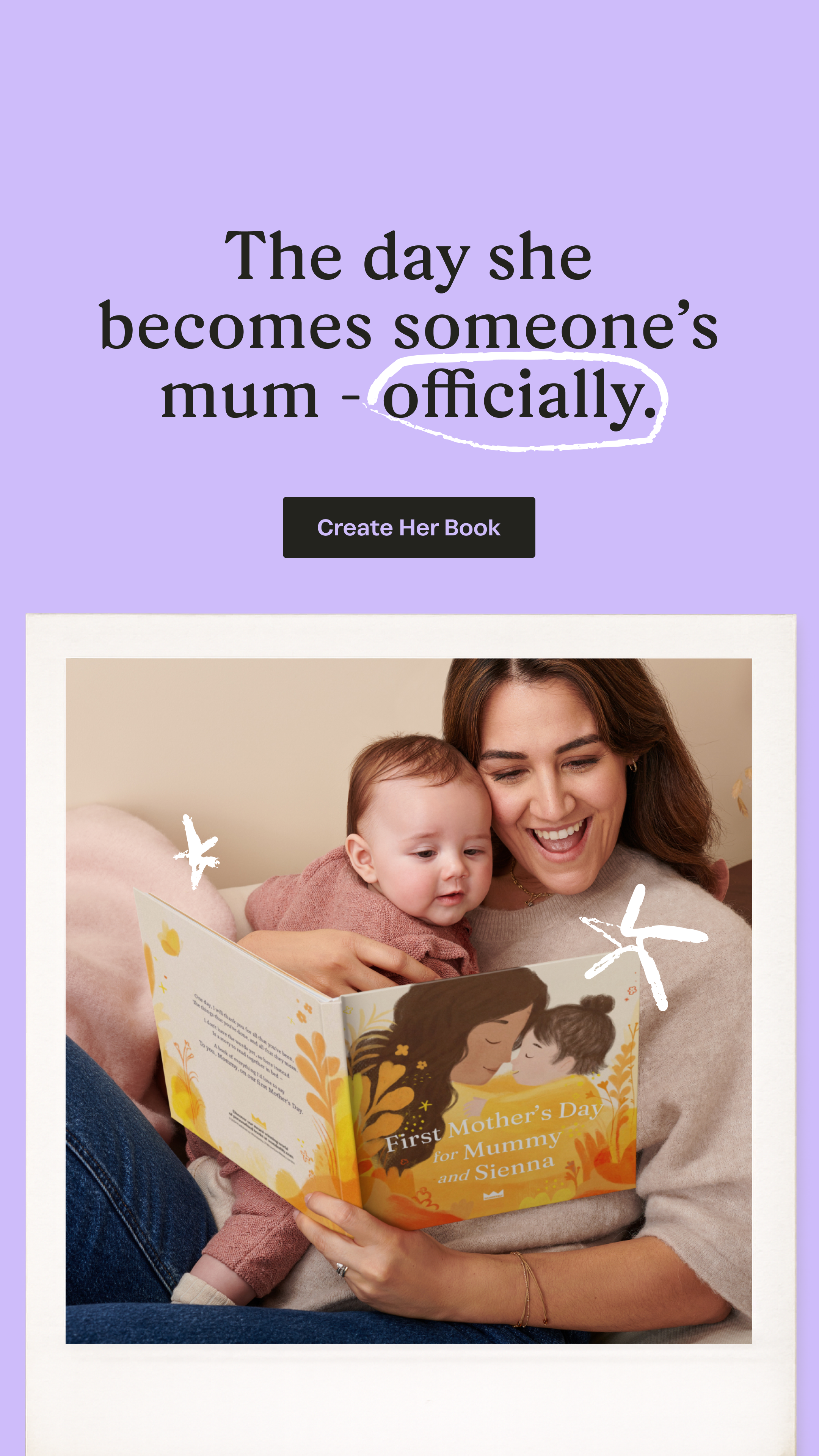 Wonderbly Facebook ad