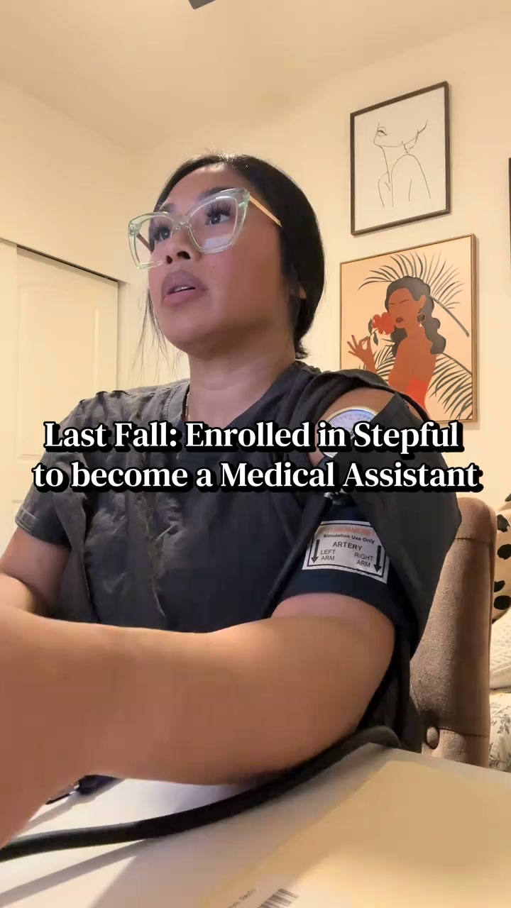 Stepful Facebook ad: Become a Medical Assistant Around Your Life