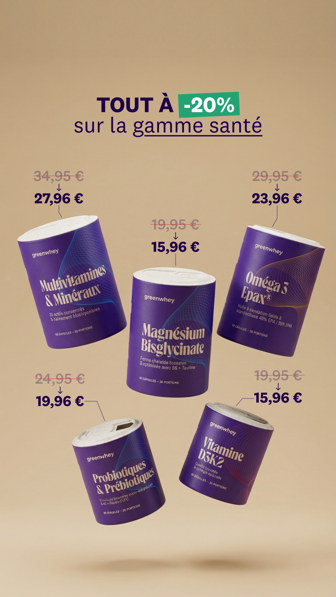 greenwhey Facebook ad