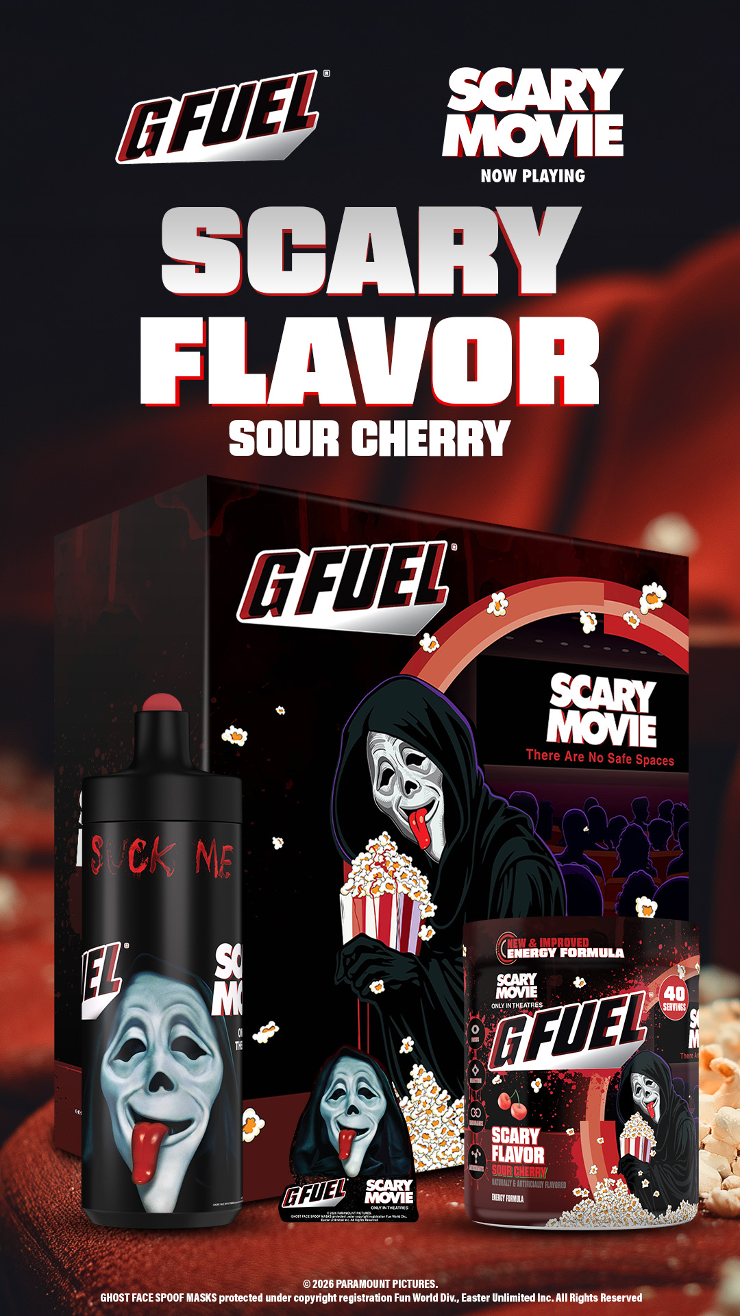 G FUEL Facebook ad