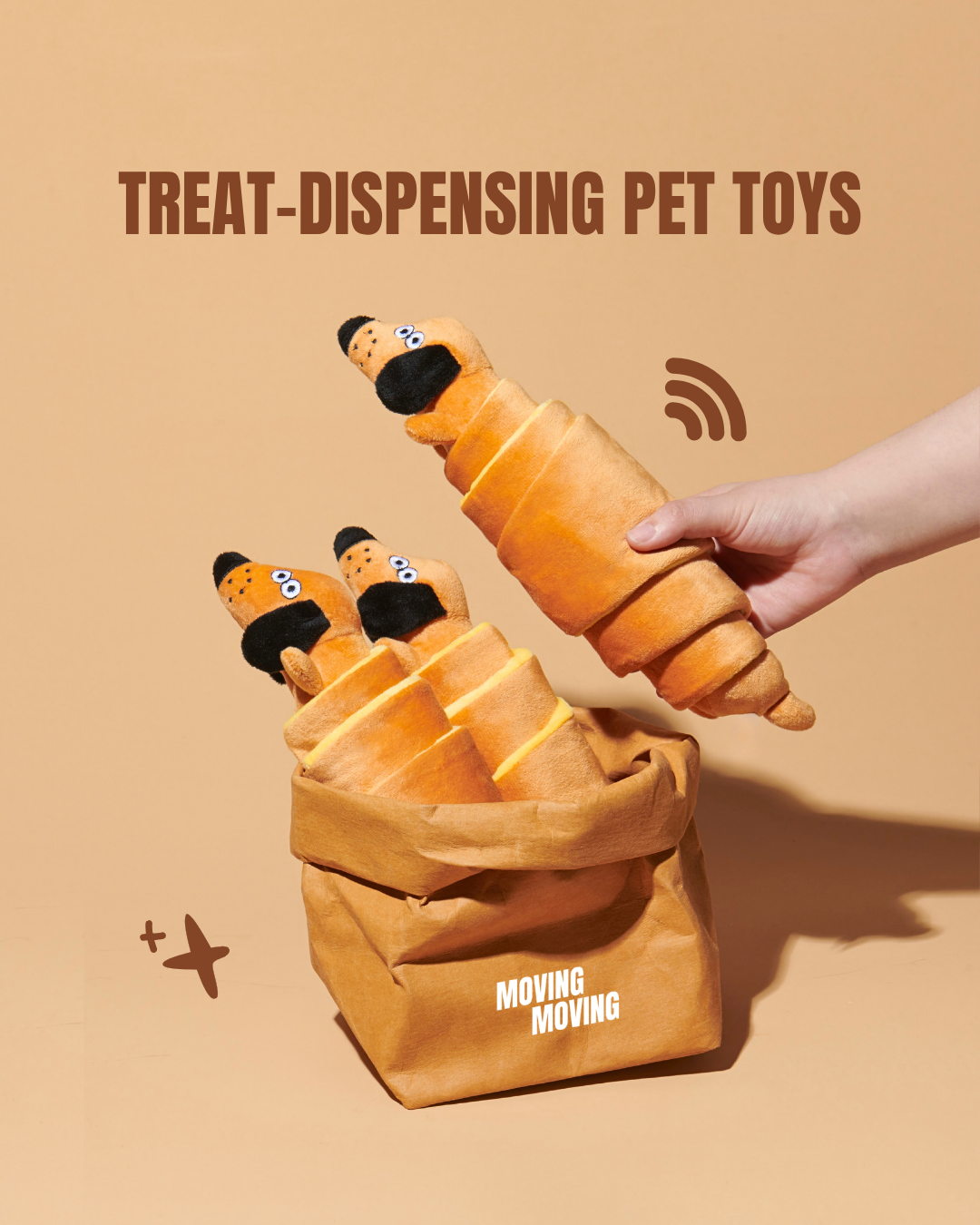 MovingMoving Facebook ad: PLUSH DOG TOYS