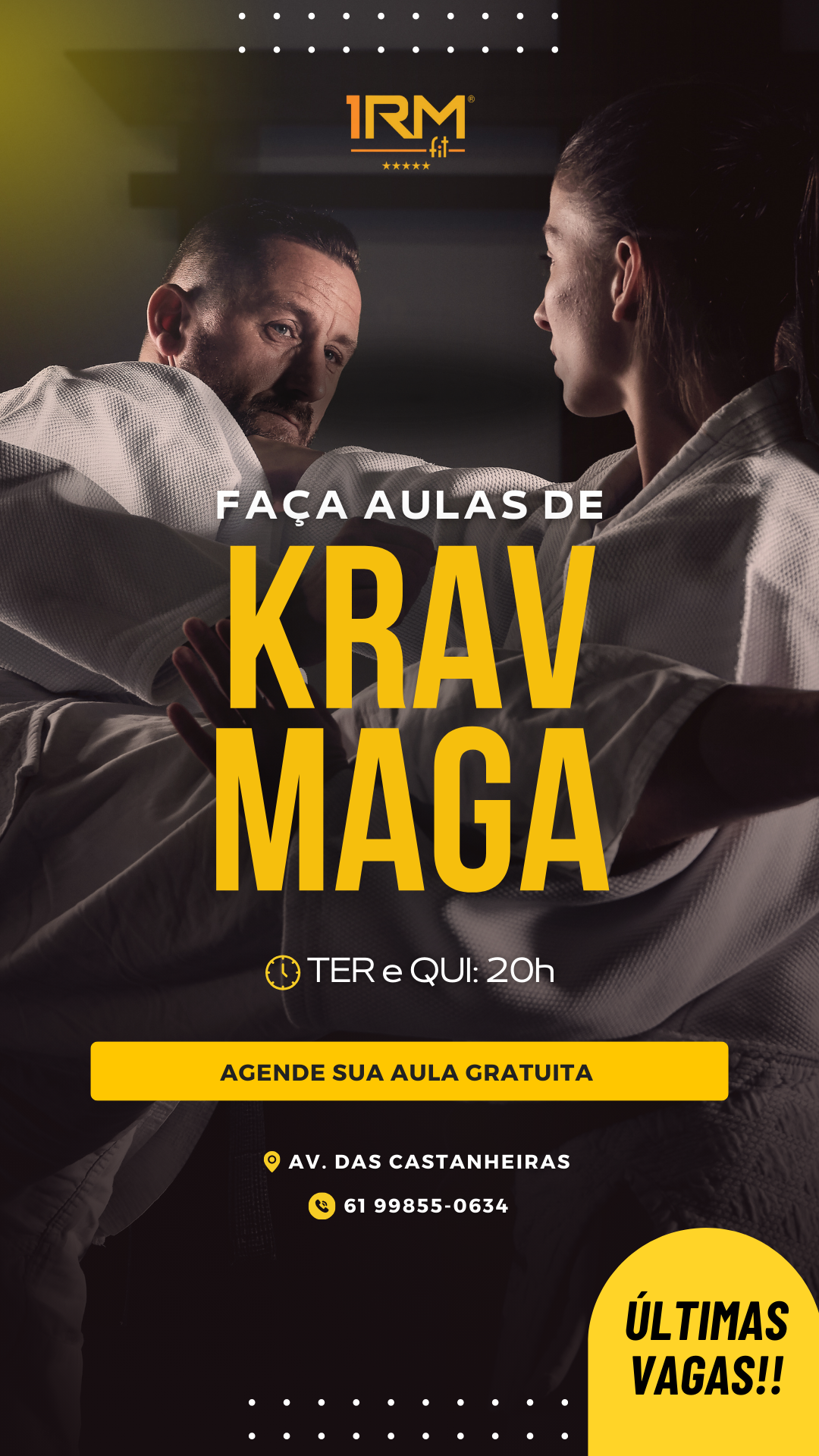 1RM FIT Academia Facebook ad