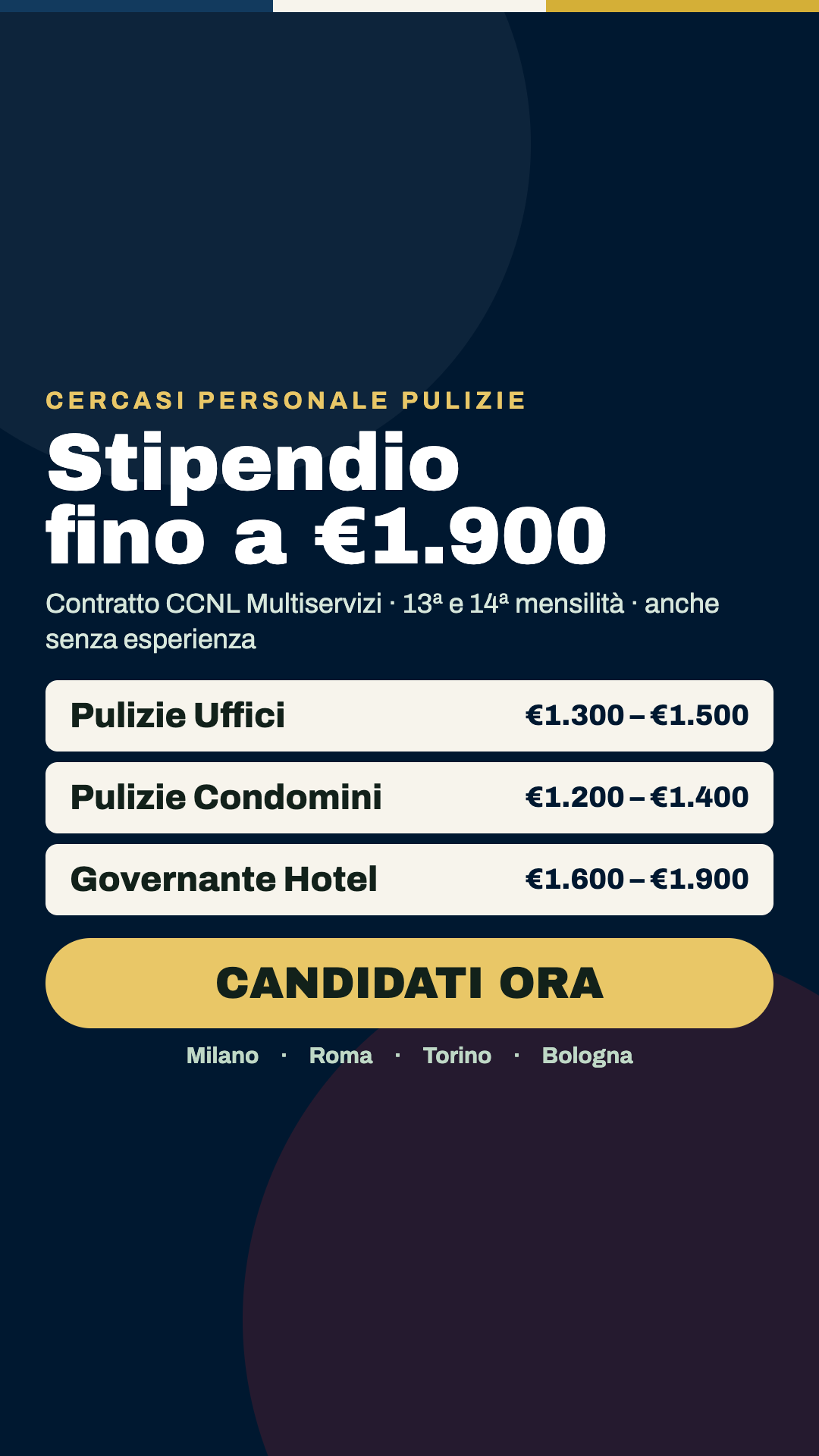 Annunci Di Lavoro Facebook ad: Candidati ora