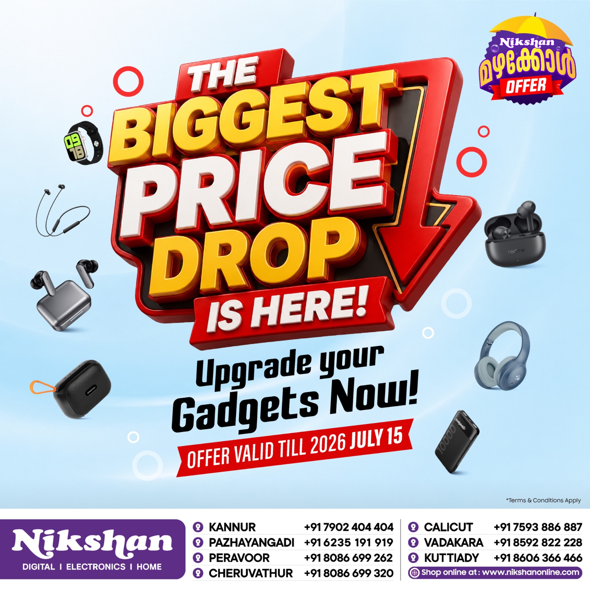 Nikshan Electronics Facebook ad