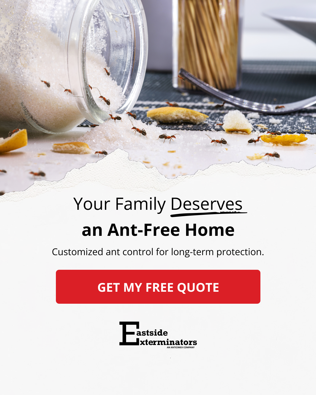 Eastside Exterminators Facebook ad from Jul 9, 2026