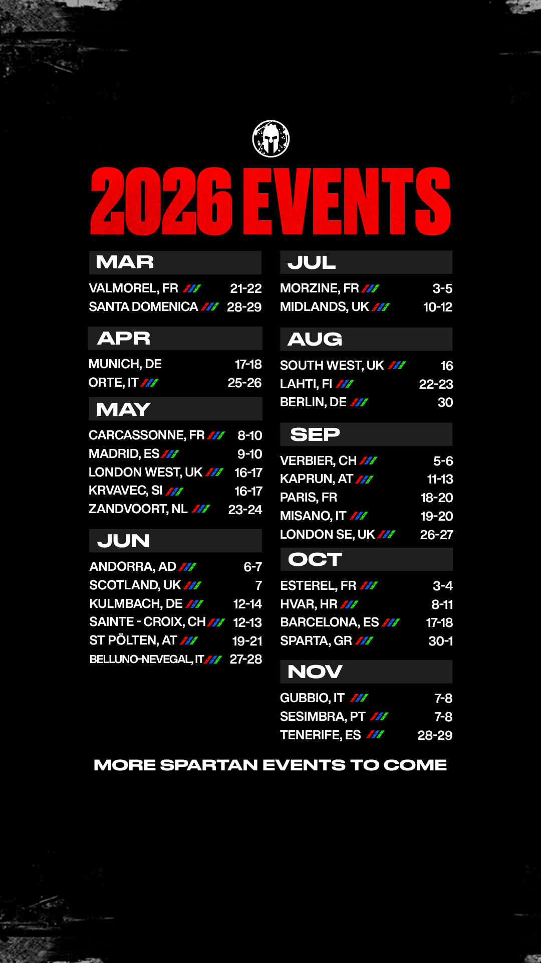Spartan Race France Facebook ad from Aug 4, 2026