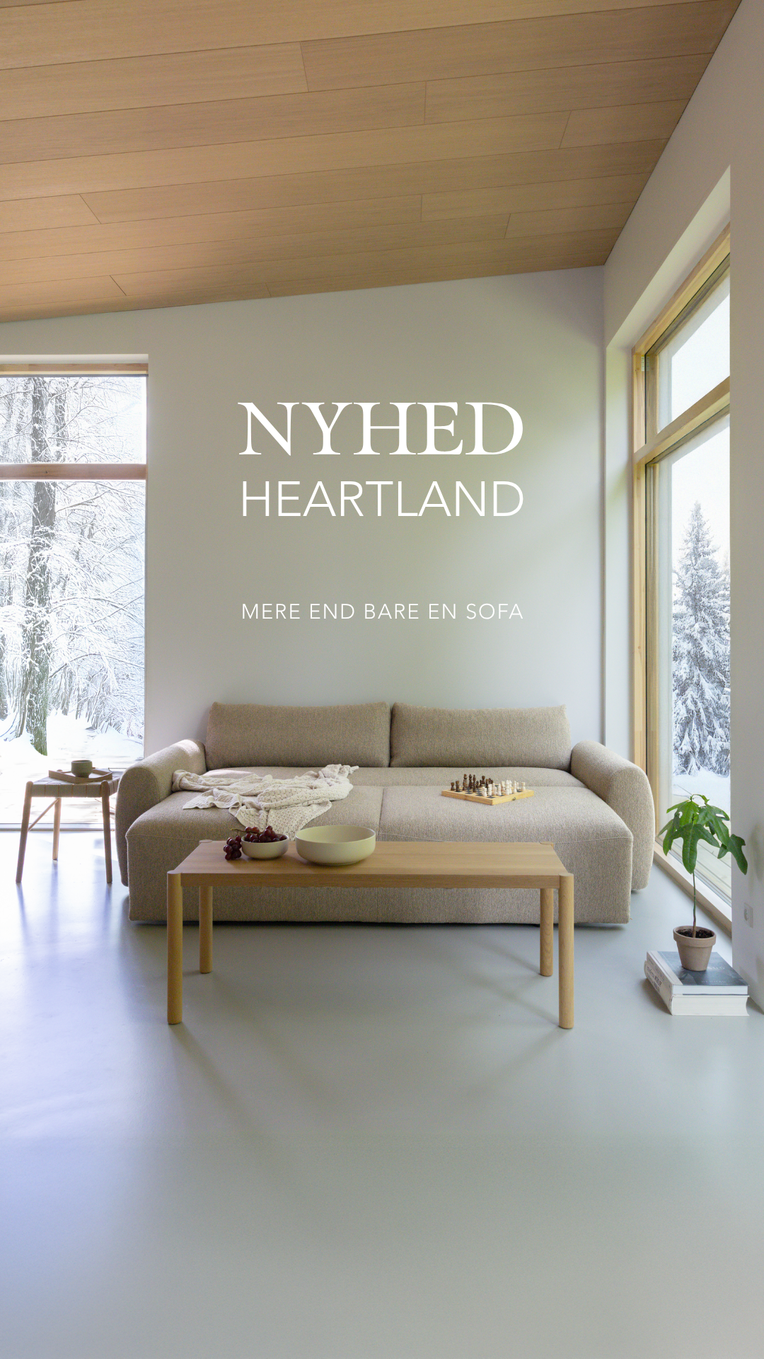 MAKE Nordic Facebook ad: OPLEV HEARTLAND