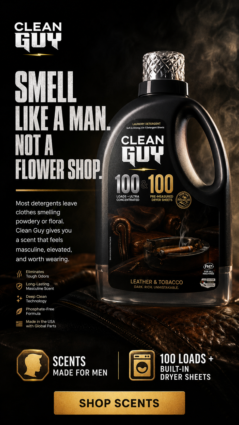 Clean Guy Facebook ad