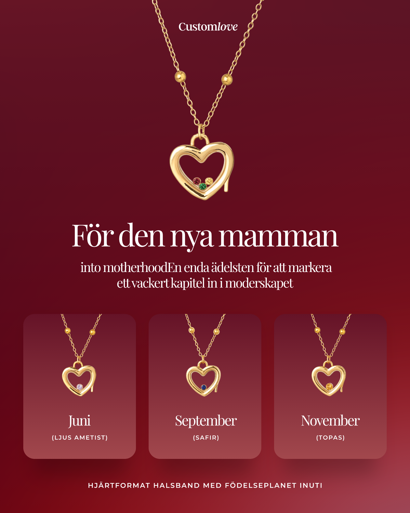 Customlove Facebook ad
