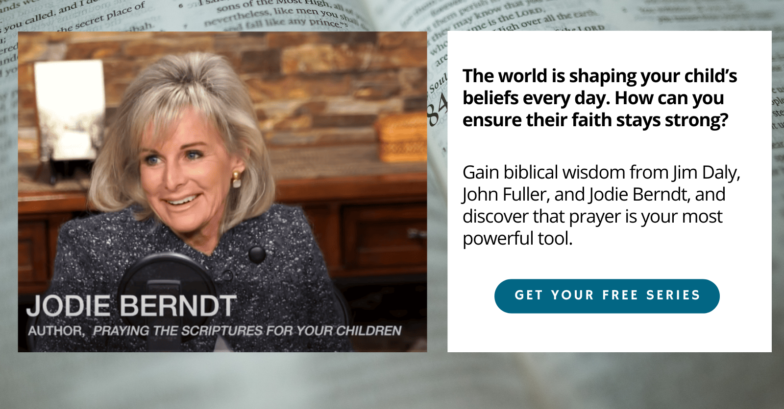 Focus on the Family Facebook ad