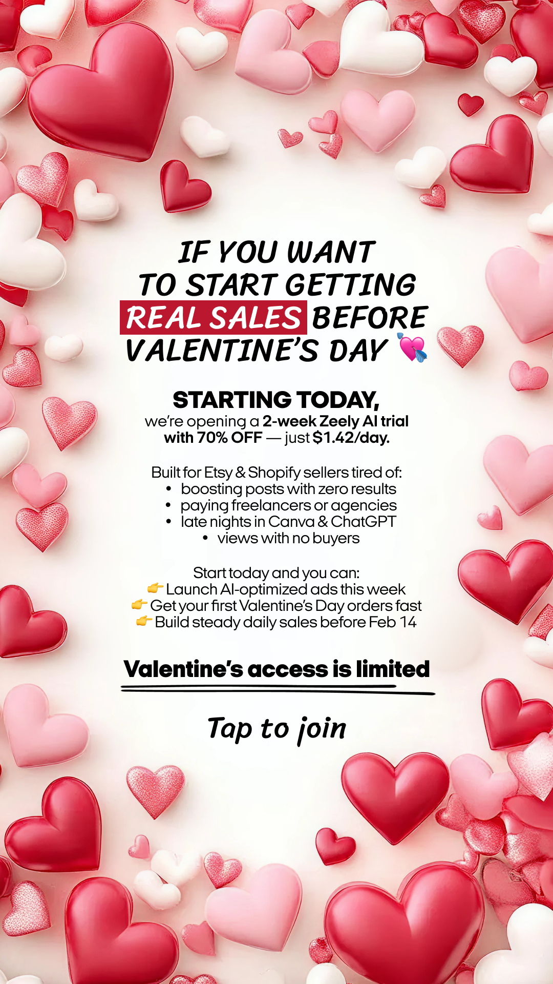 Zeely Facebook ad