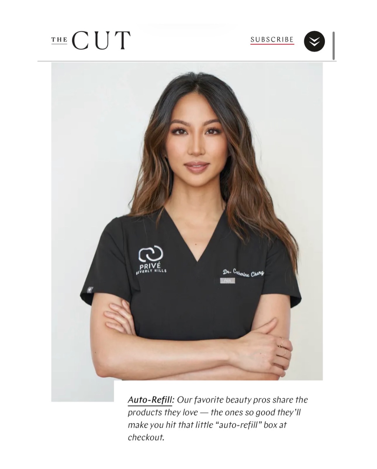 Dr. Catherine Chang Privé Beverly Hills Facebook ad: Once reserved for Dr.