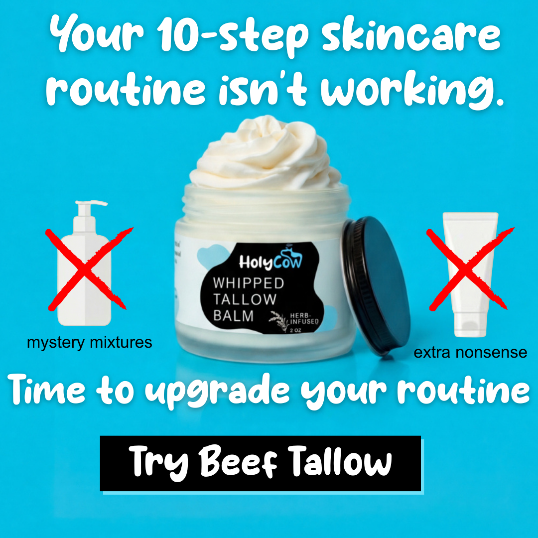 HolyCow Tallow Facebook ad