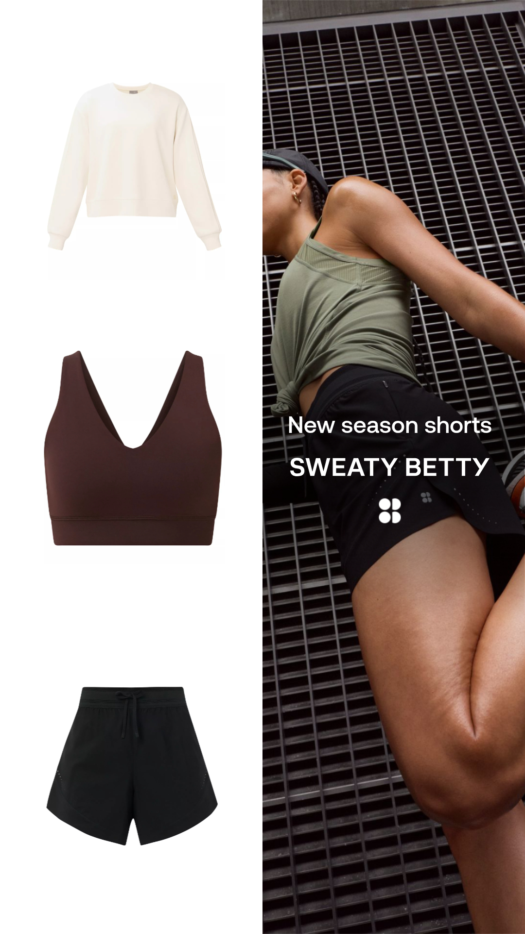 Sweaty Betty Facebook ad