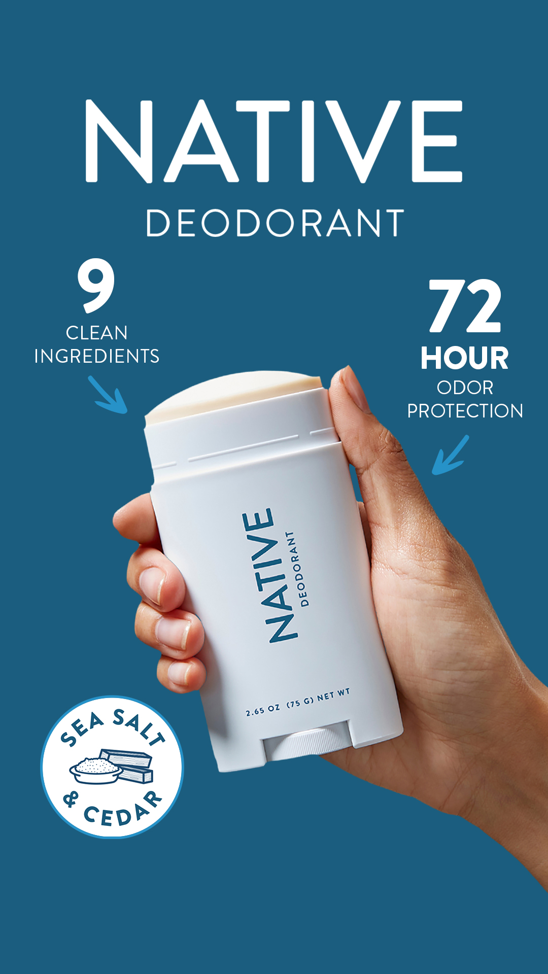 Native Facebook ad
