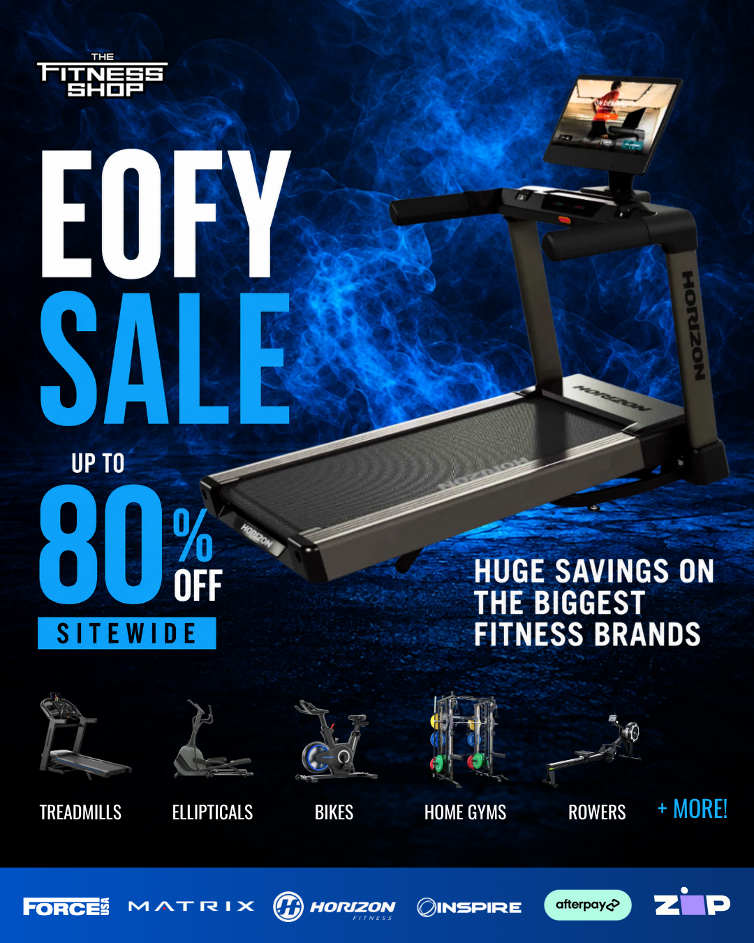 The Fitness Shop Facebook ad
