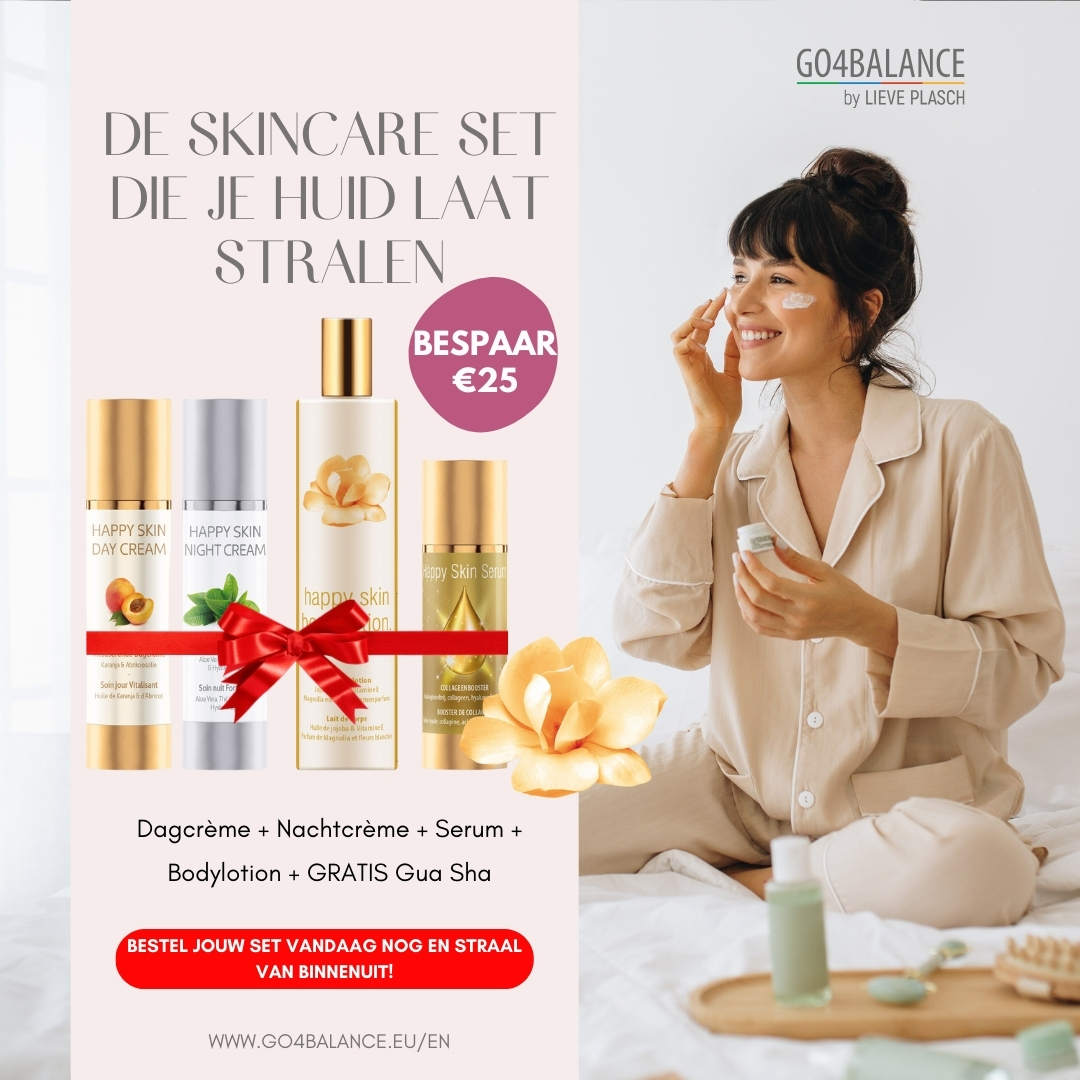 Go4Balance herbal drops Facebook ad: 25 euro korting! Jij verdient deze luxe huidverzorgingsset…