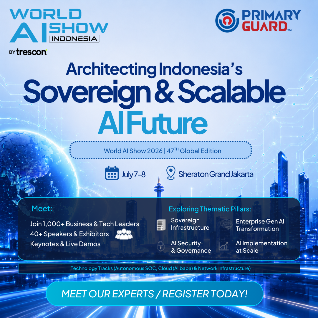 Primary Guard Facebook ad: World AI Event Indonesia
