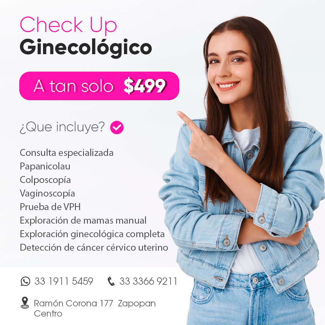 Unidad Ginecológica Zapopan Facebook ad: Check Up Femenino Completo
