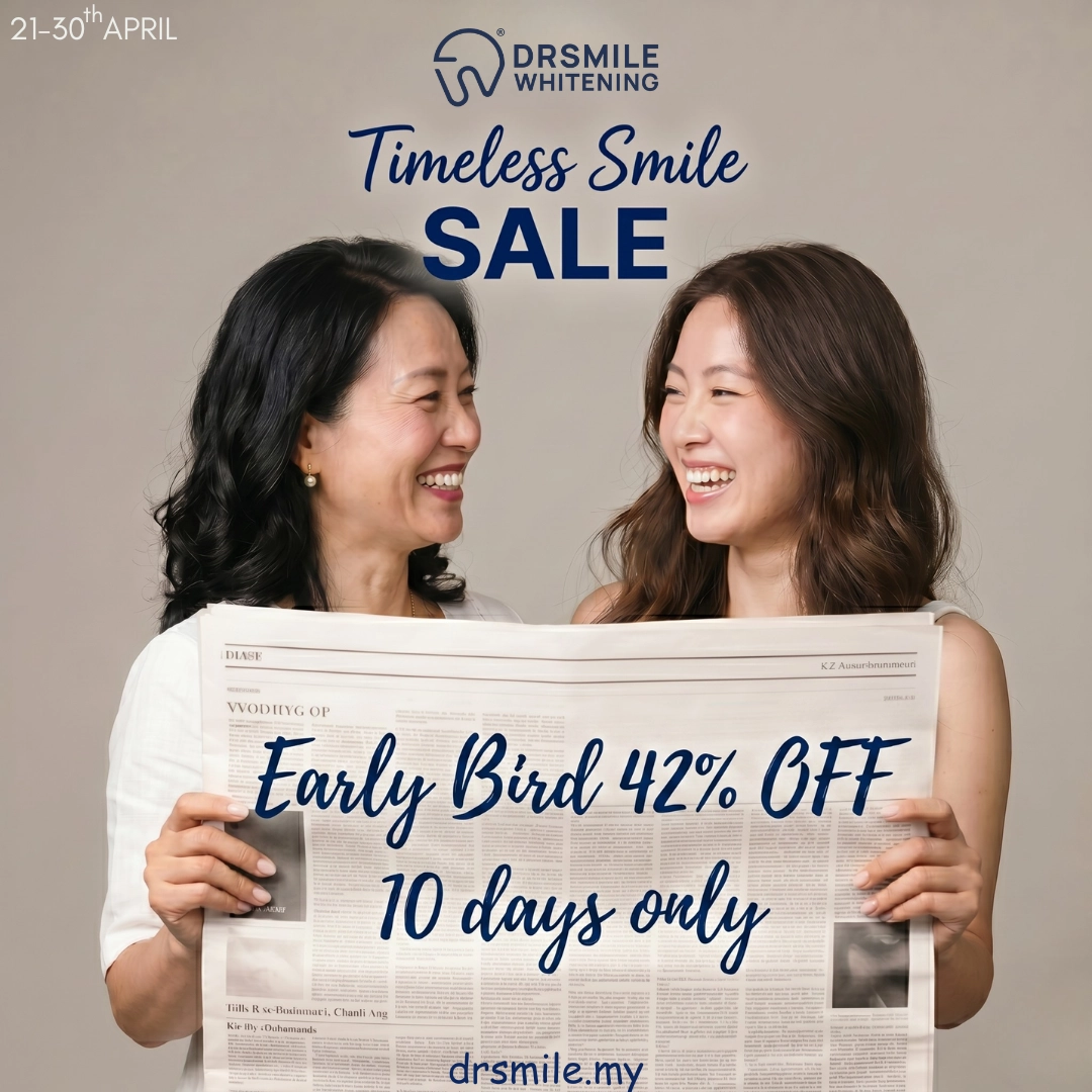 Dr Smile Whitening Solution Facebook ad
