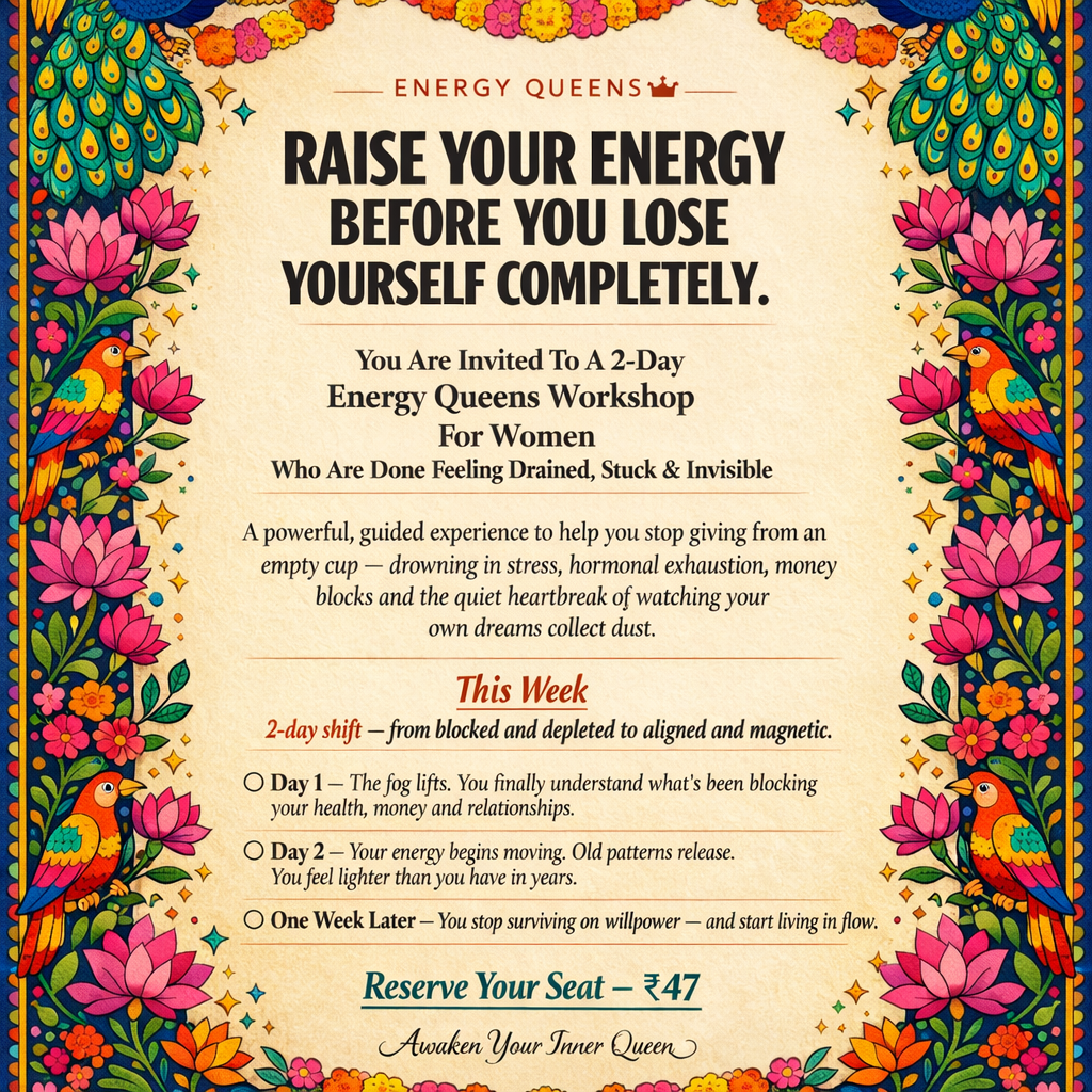 Ritu Bihani Agarwal Energy Coach Facebook ad