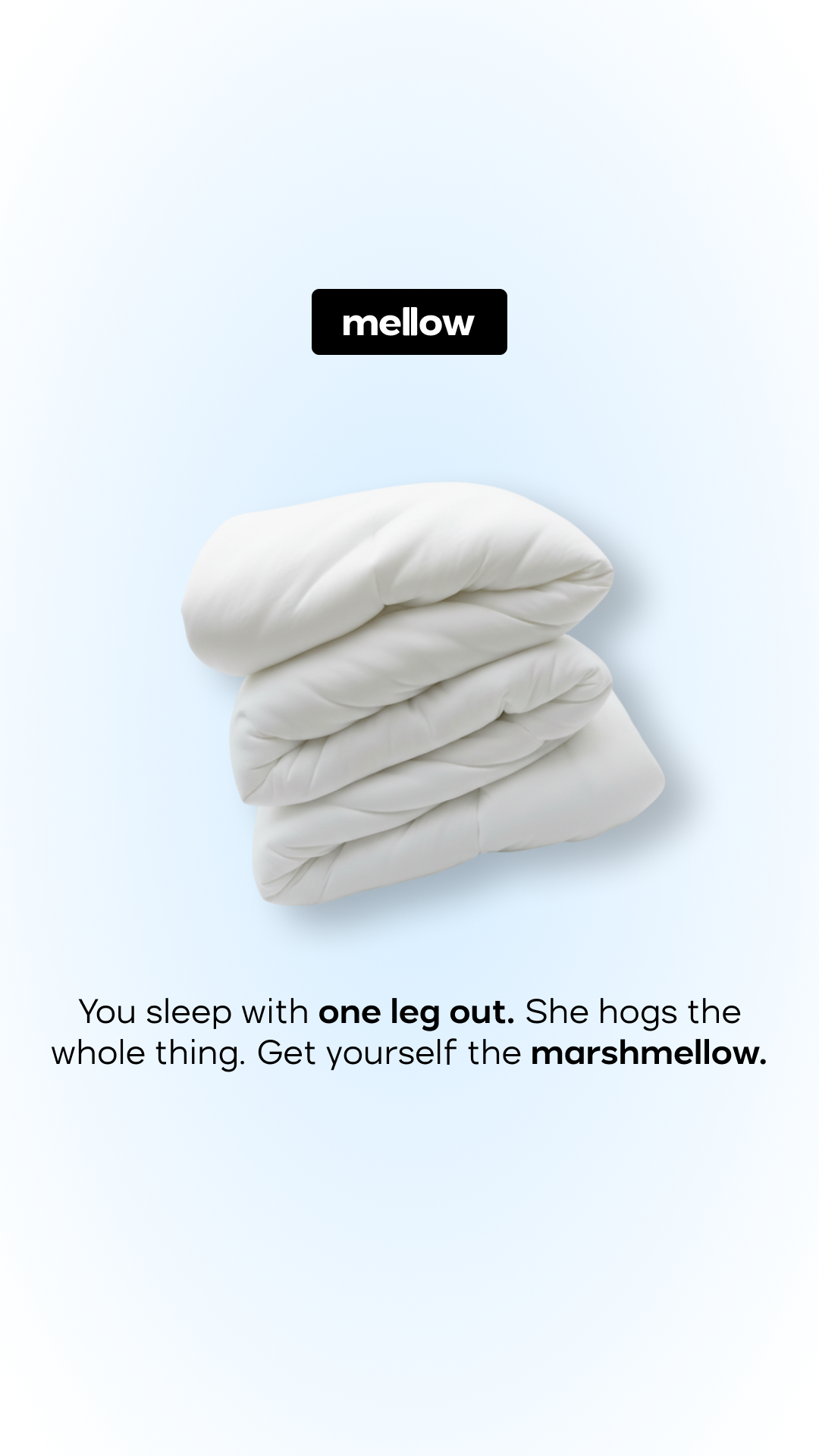 Mellow Sleep Facebook ad