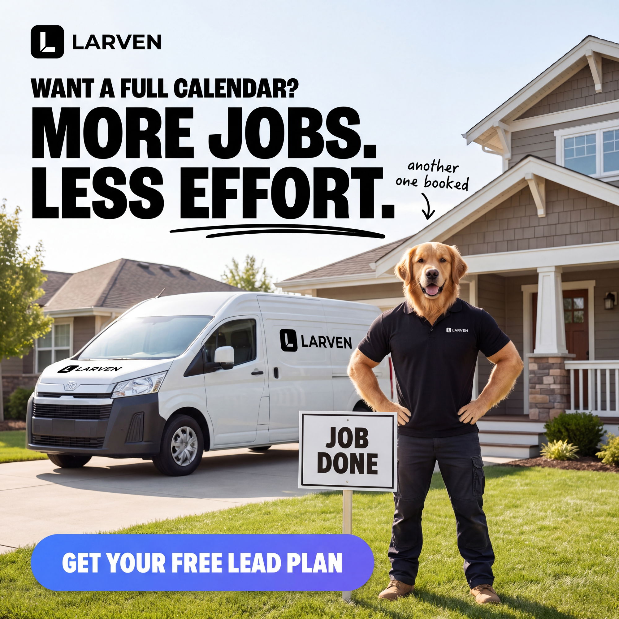 Larven AI Facebook ad