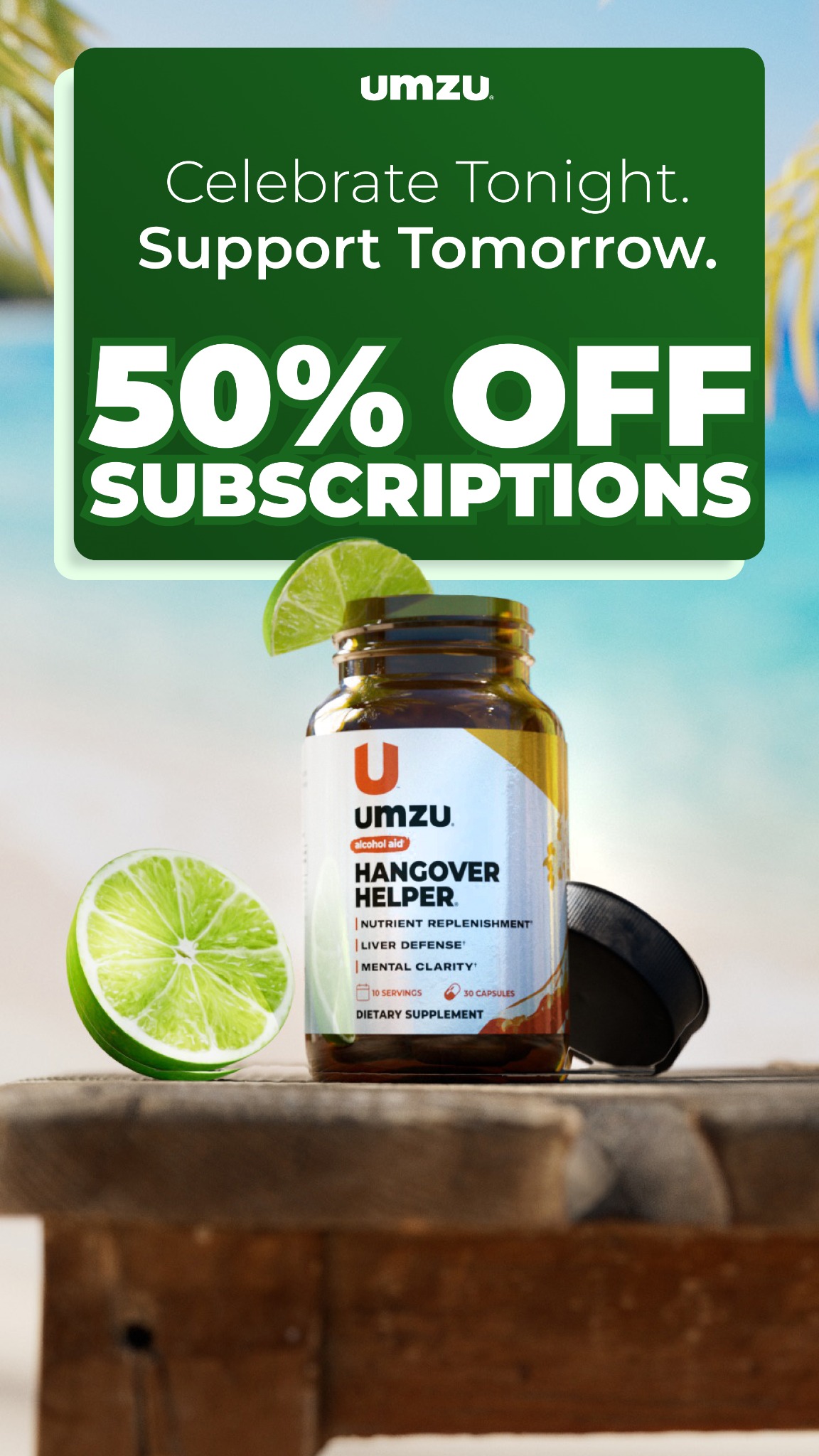 UMZU Facebook ad