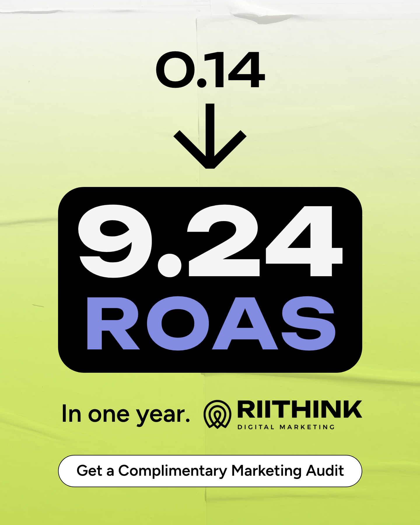 Riithink Facebook ad from May 13, 2026