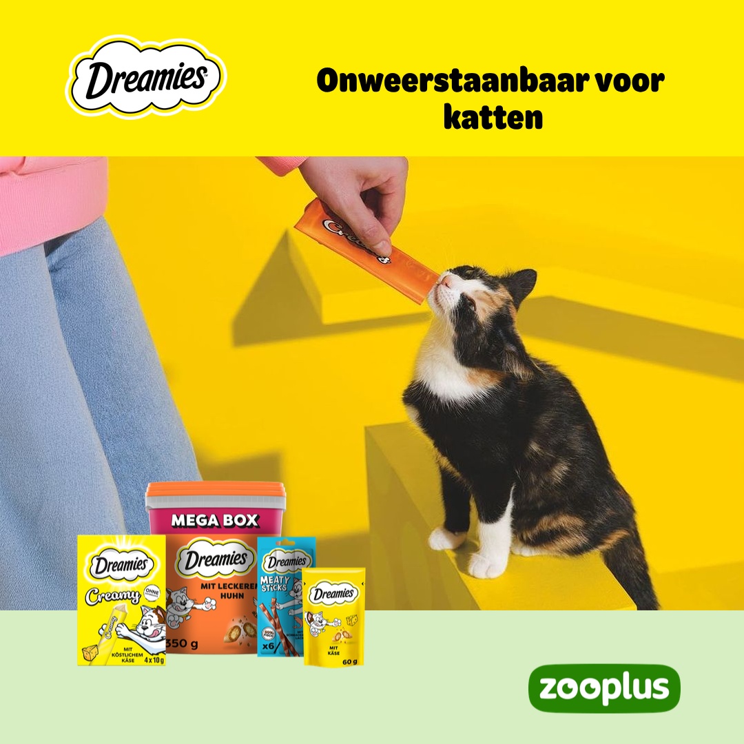 zooplus Facebook ad: DREAMIES