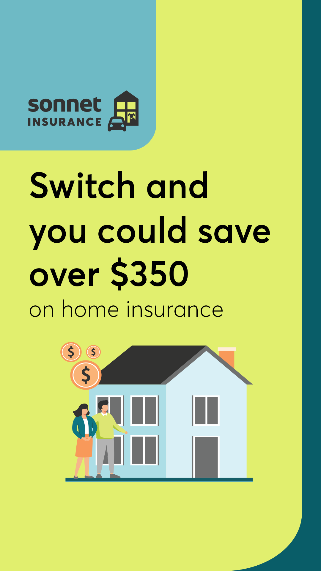 Sonnet Insurance Facebook ad