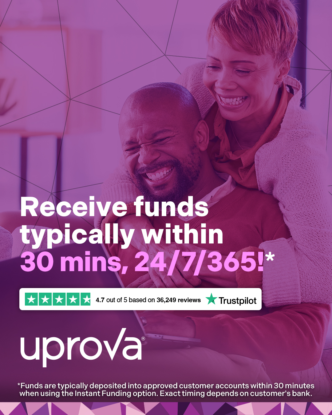 Uprova Facebook ad from May 21, 2026