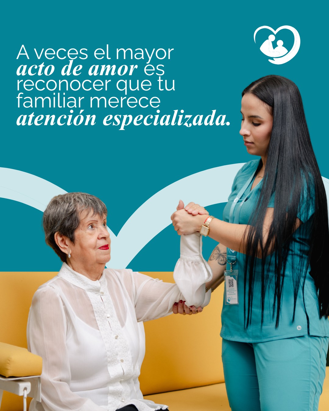 Bonsái Enfermería a Domicilio Facebook ad: No es que no podás.