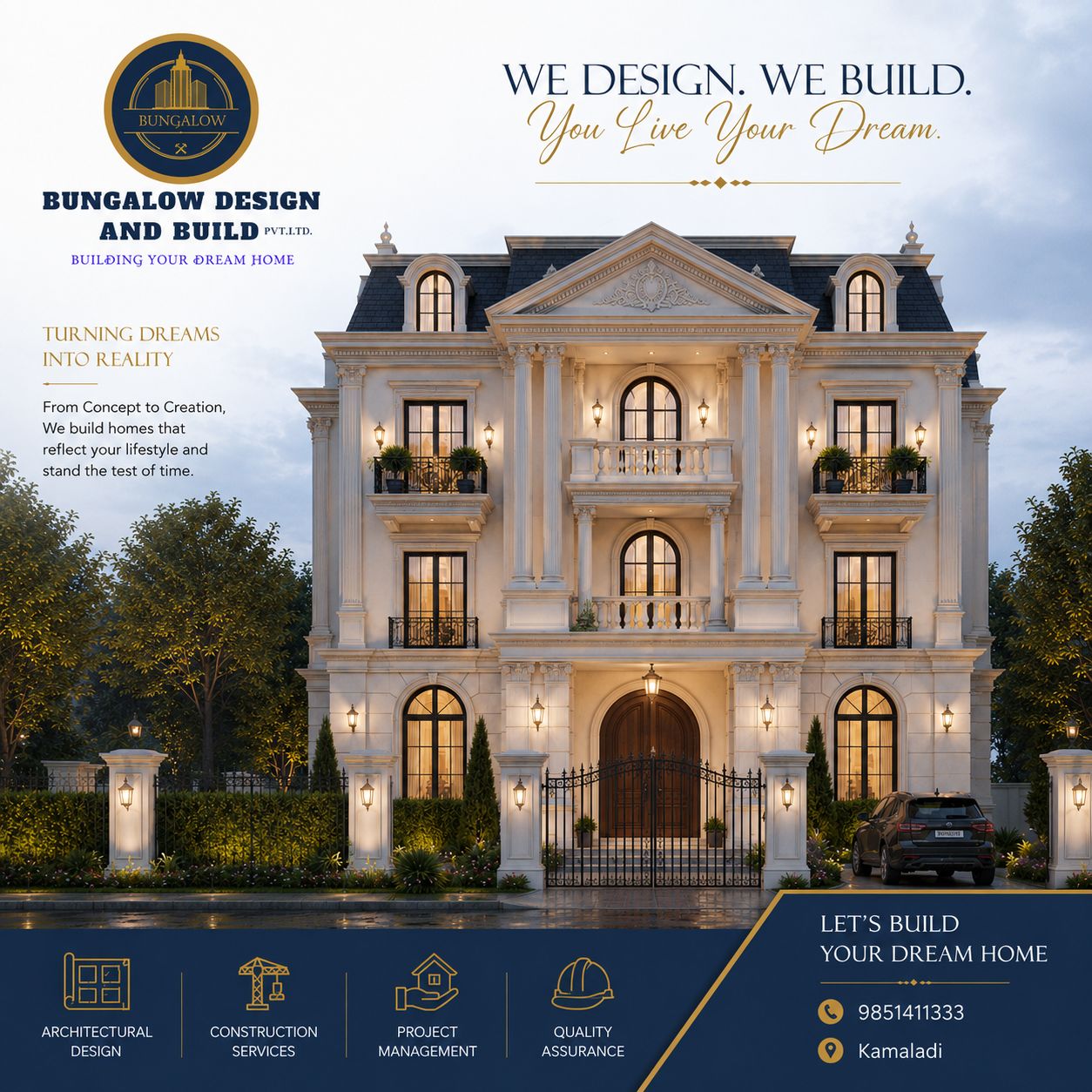 Bungalow Design and Build Pvt.Ltd. Facebook ad: आफ्नो सपनाको घर बनाउनुहोस्