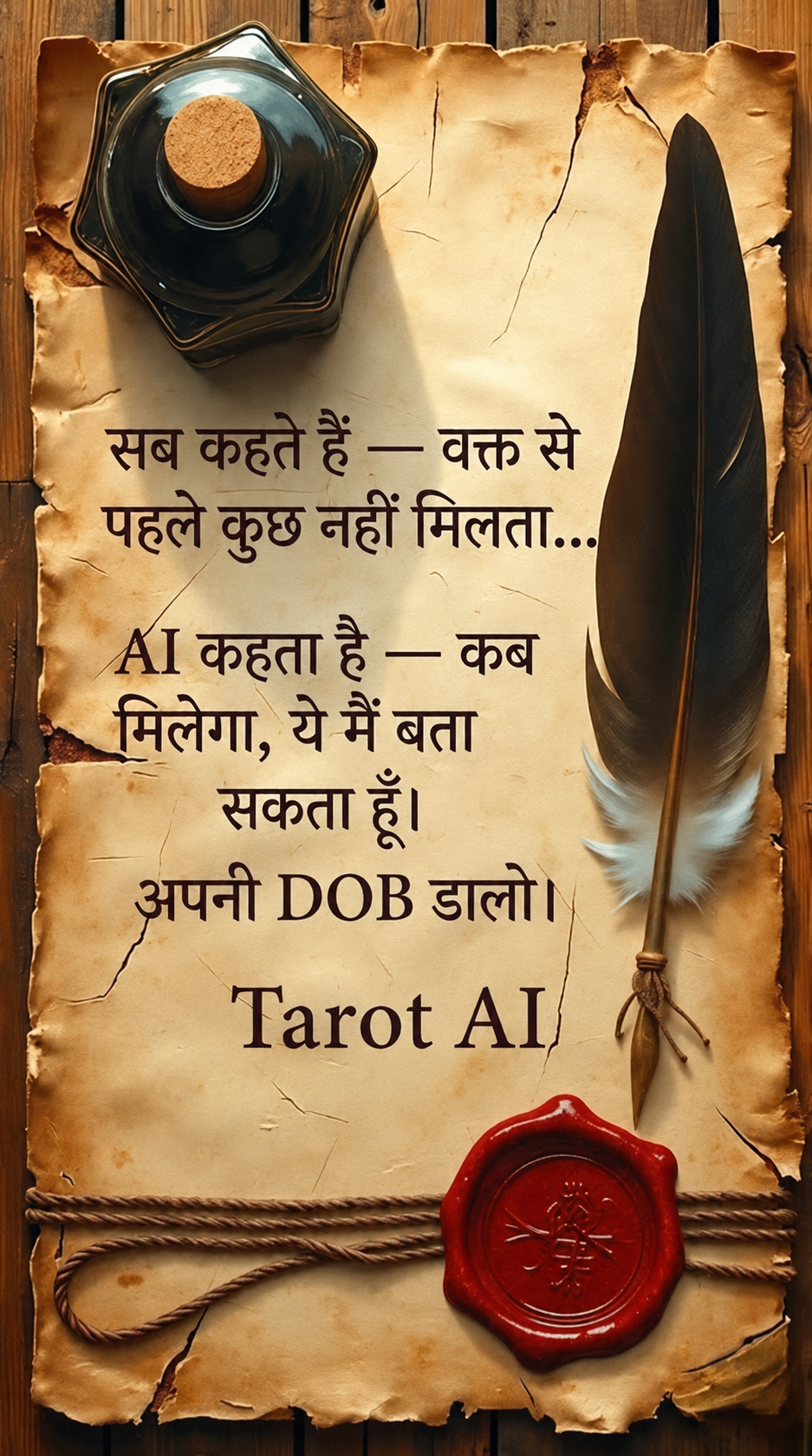 The Mindful Habit Facebook ad: AI से अपने सवालो के जवाब पाएं