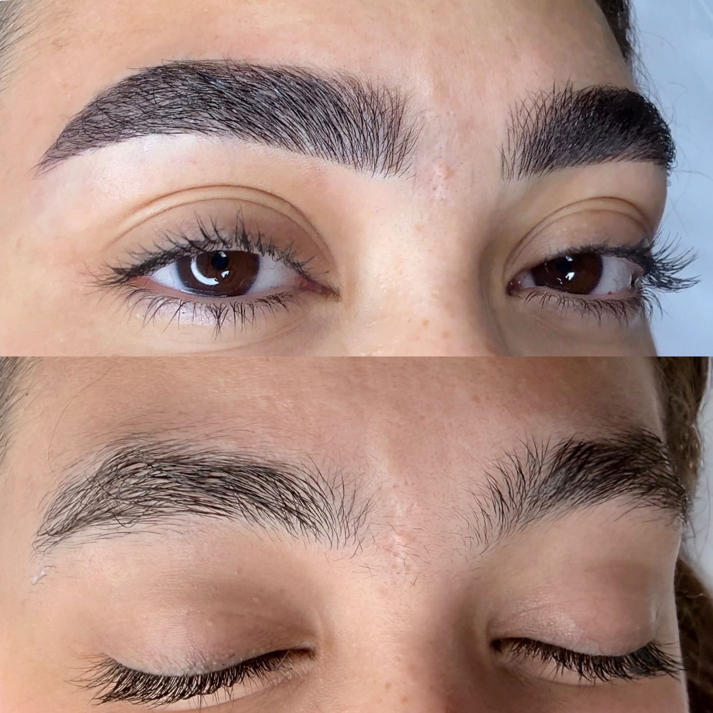 Beleza Brasileira Beauty Salon Facebook ad: ميكروبليدينج طبيعي (رسم شعرة شعرة على أول طبقة…