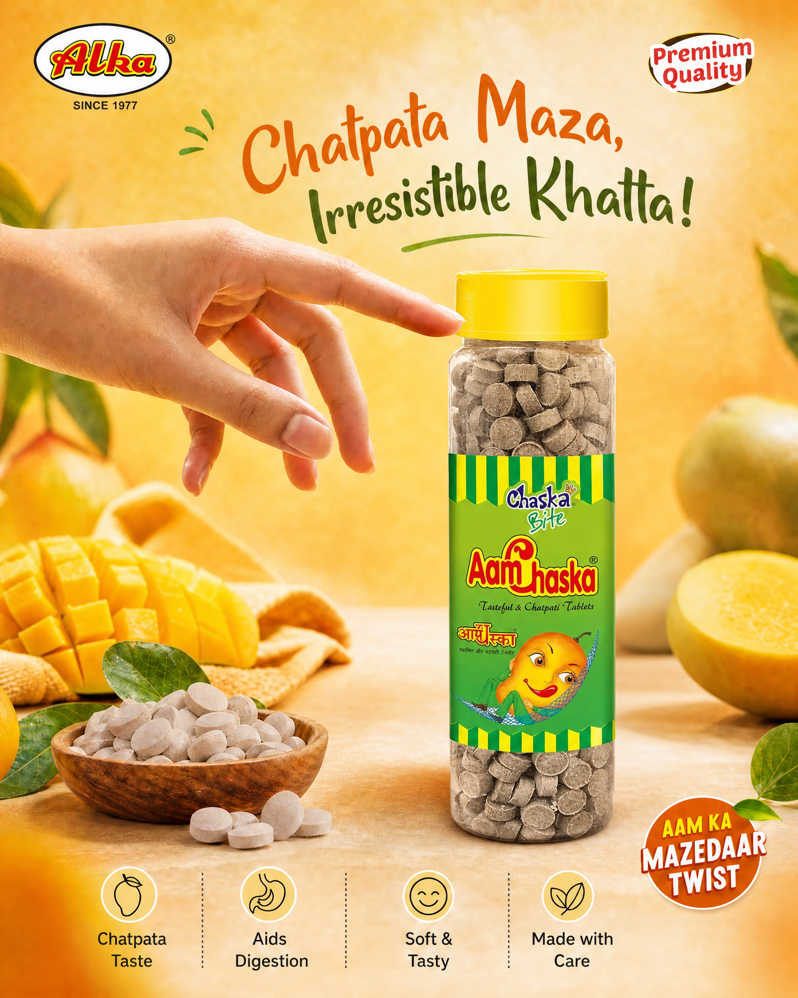 ALKA FOODS Pvt. Ltd. Facebook ad: Freshness that lasts.