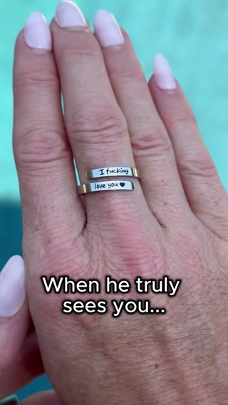 Hope Rings Facebook ad: I F♡cking Love You Ring