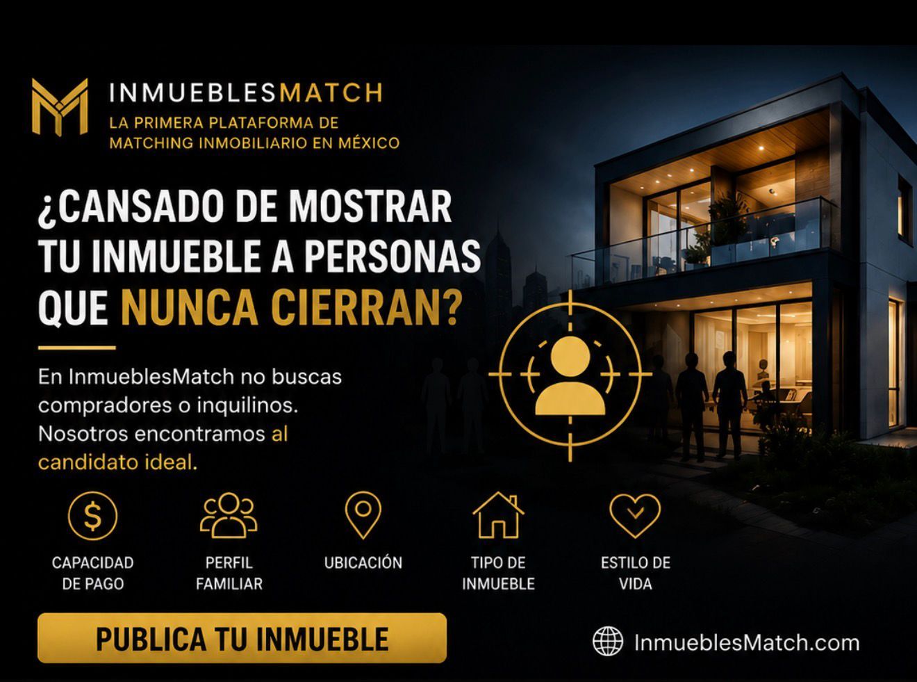 InmueblesMatch Facebook ad from Jun 16, 2026