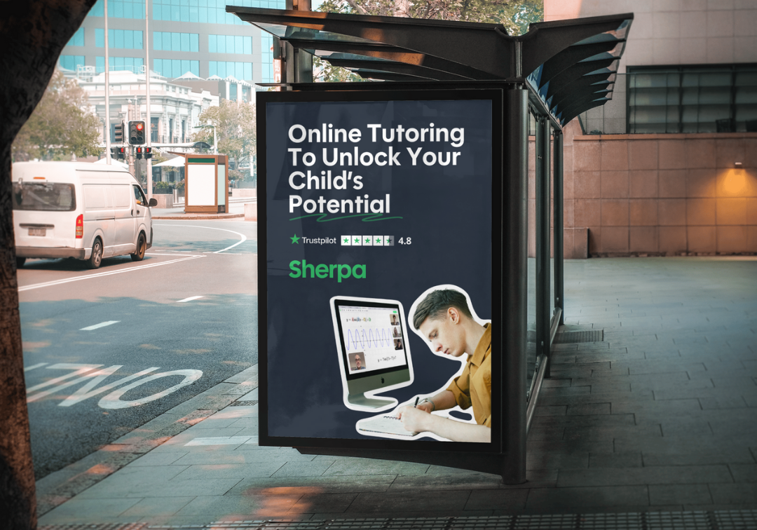 Sherpa Tutors Facebook ad