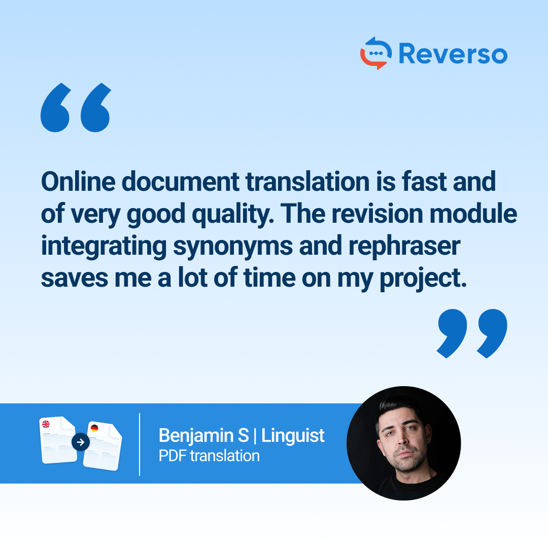 Reverso Documents Facebook ad