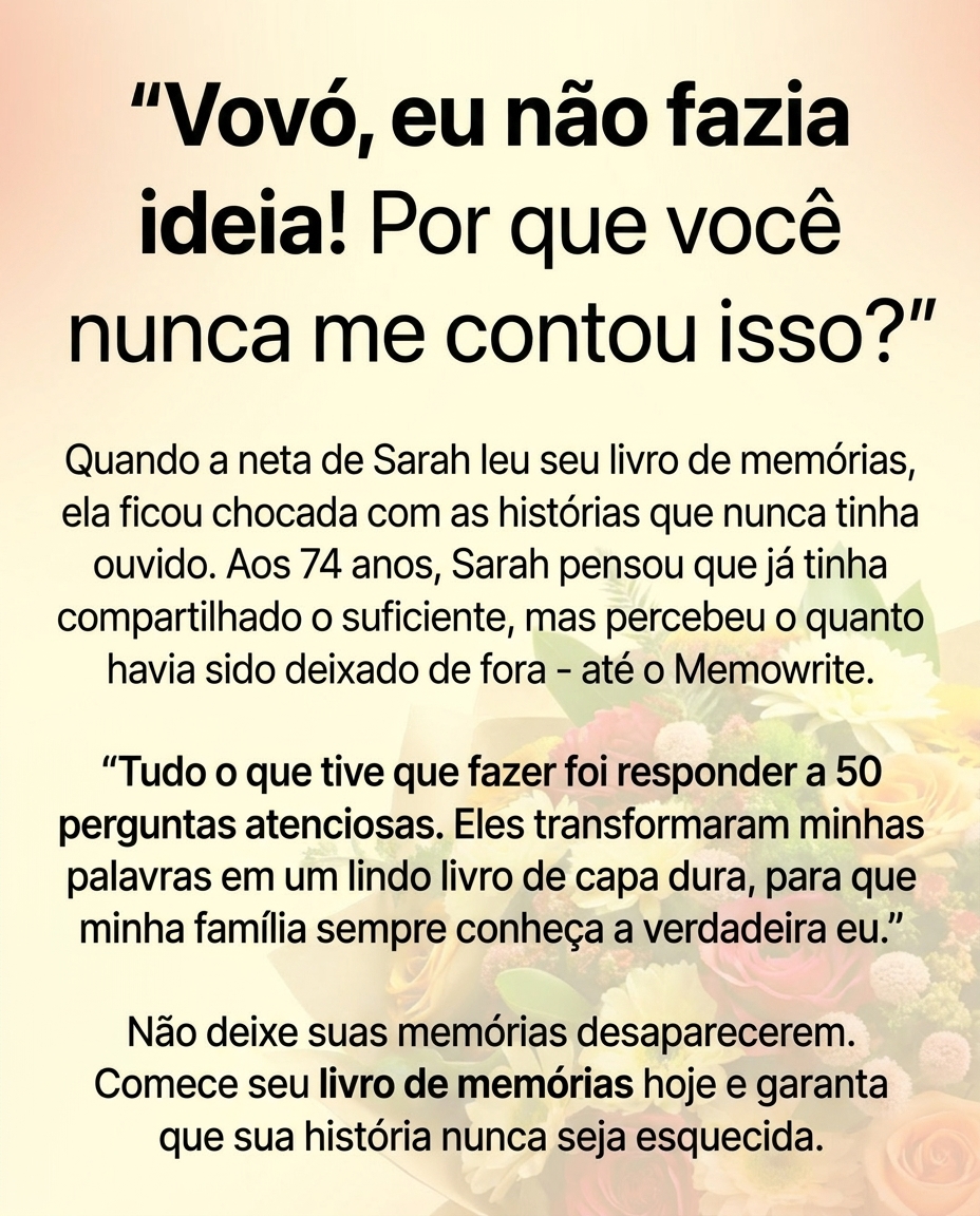 Memowrite Facebook ad