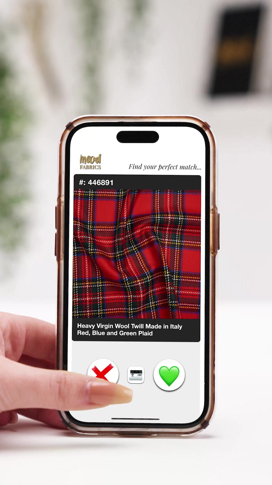 Mood Designer Fabrics Facebook ad from Apr 28, 2026