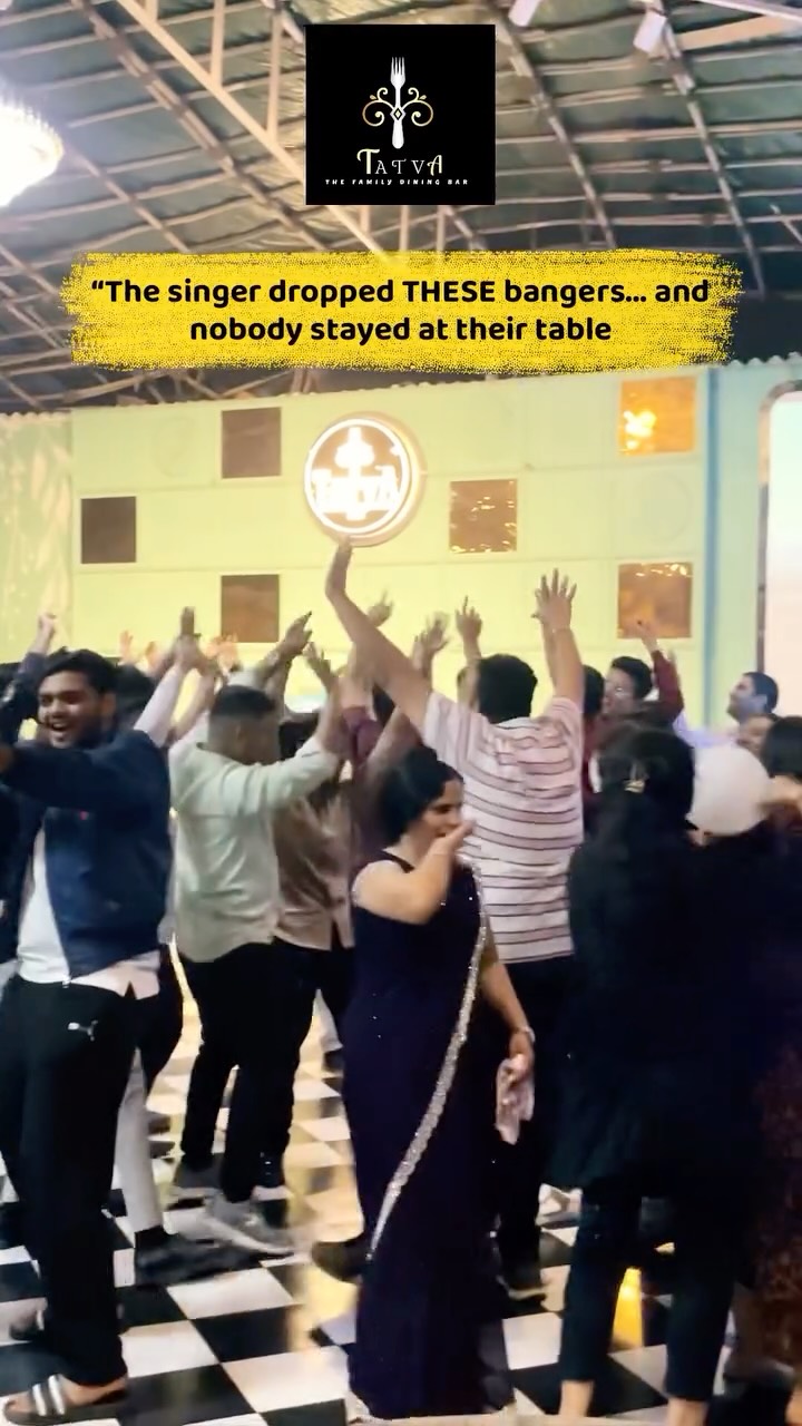 Tatva Family Dining And Bar Facebook ad: The singer dropped ONE banger… and suddenly nobody…