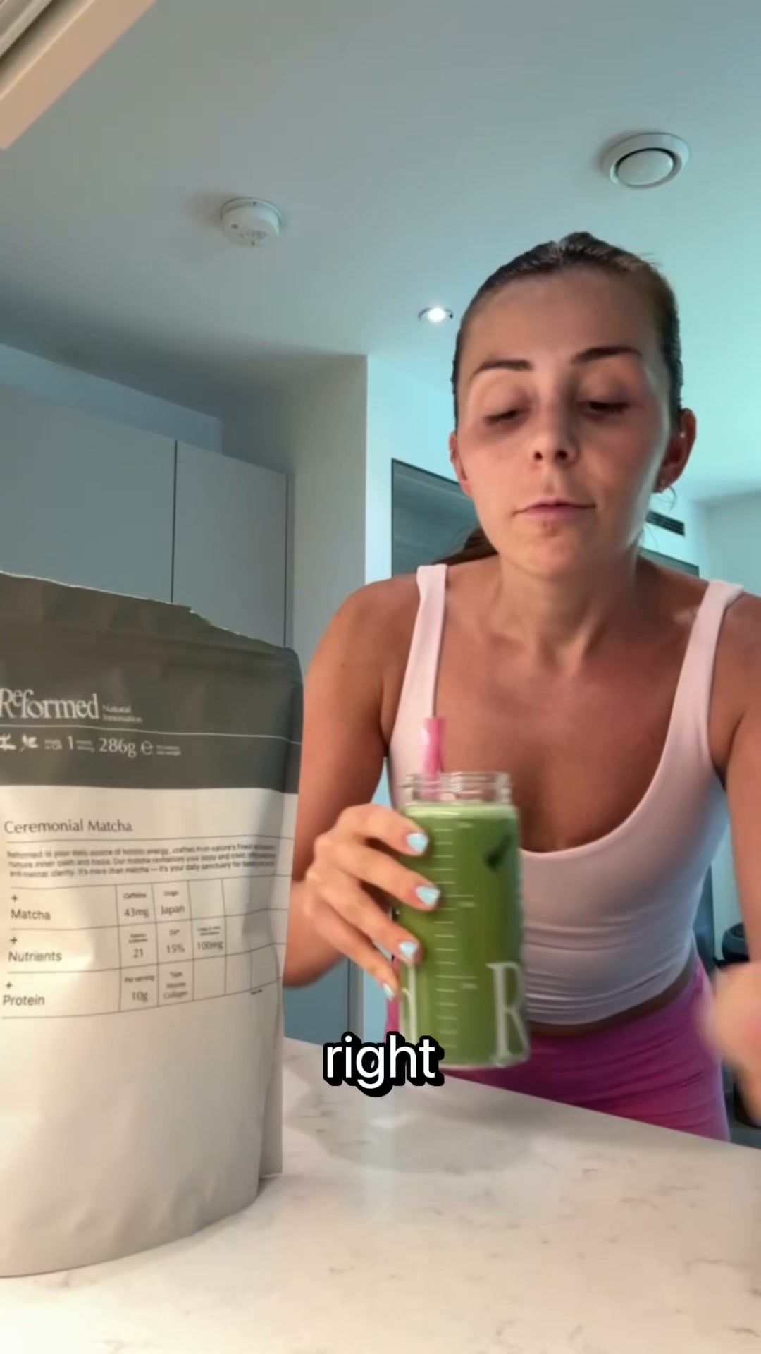 Courtney Black - The Pocket PT Facebook ad: Try this Super Matcha